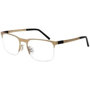 NWT PORSCHE DESIGN P8277 C Brown Eyeglasses